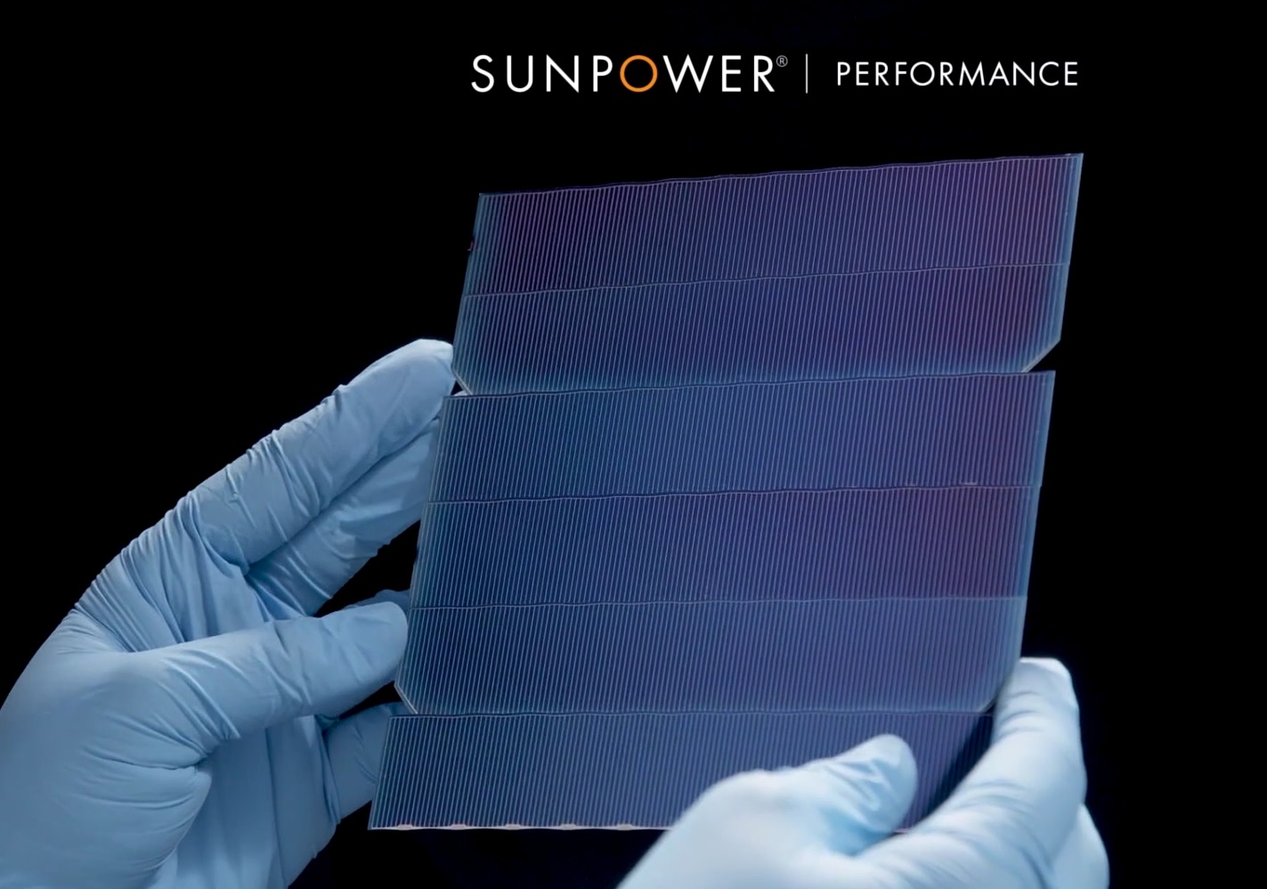 Черепичне укладання елементів SunPower Performance